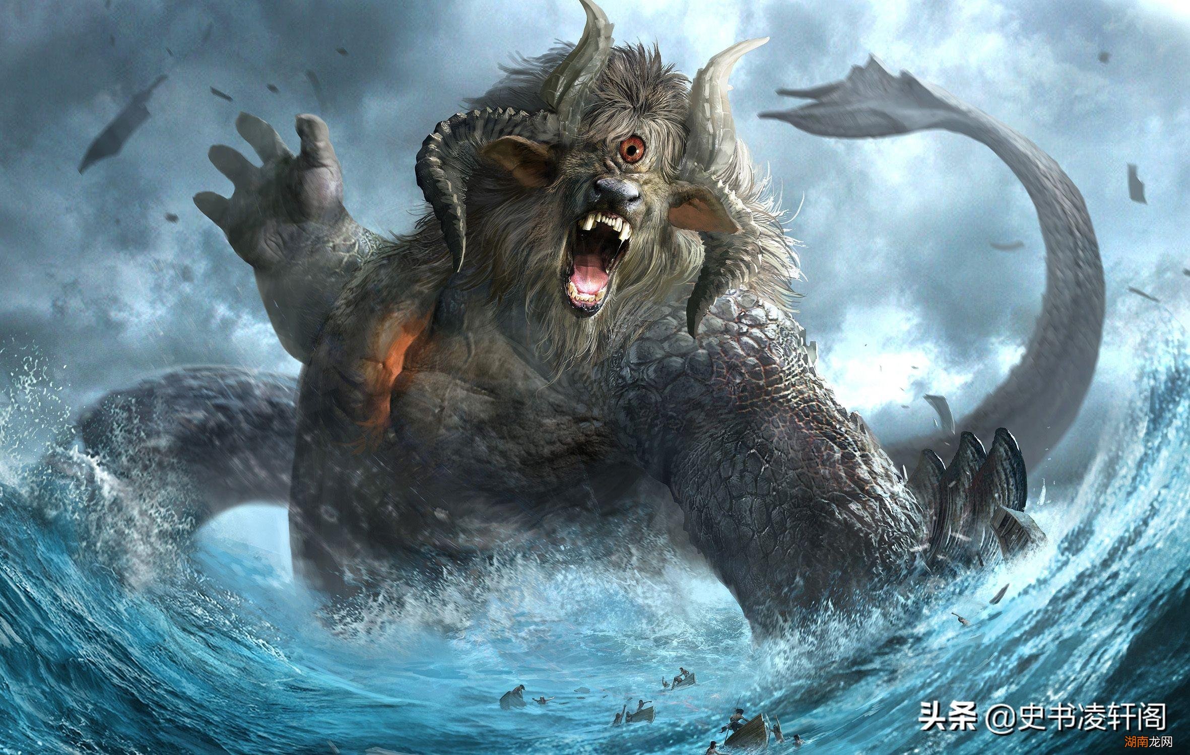 上古四大凶兽之一的混沌究竟长什么样子 古代混沌凶兽图片