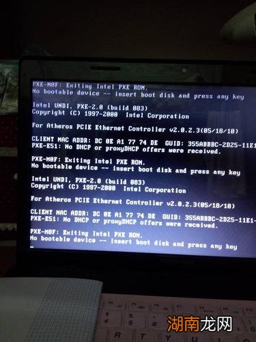 胡乱配置了bios导致开机黑屏键盘也黑了