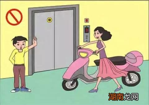 电瓶车为什么不能进电梯
