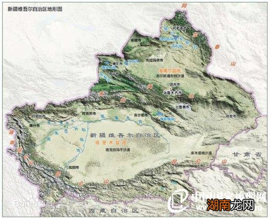新疆三山分布在哪里 新疆三山夹两盆三山指什么