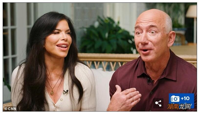 杰夫贝佐斯相关消息 杰夫贝佐斯与新女友接受采访秀恩爱