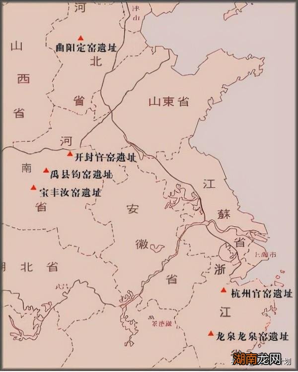 两宋时期五大名窑地理位置 宋五大名窑瓷器特点