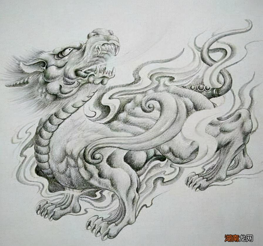 山海经十大祥瑞之兽图片 山海经吉祥的神兽的名字