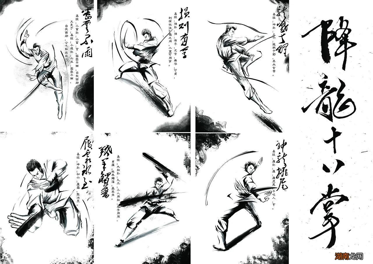 降龙十八掌是出自哪里 降龙十八掌是哪十八式