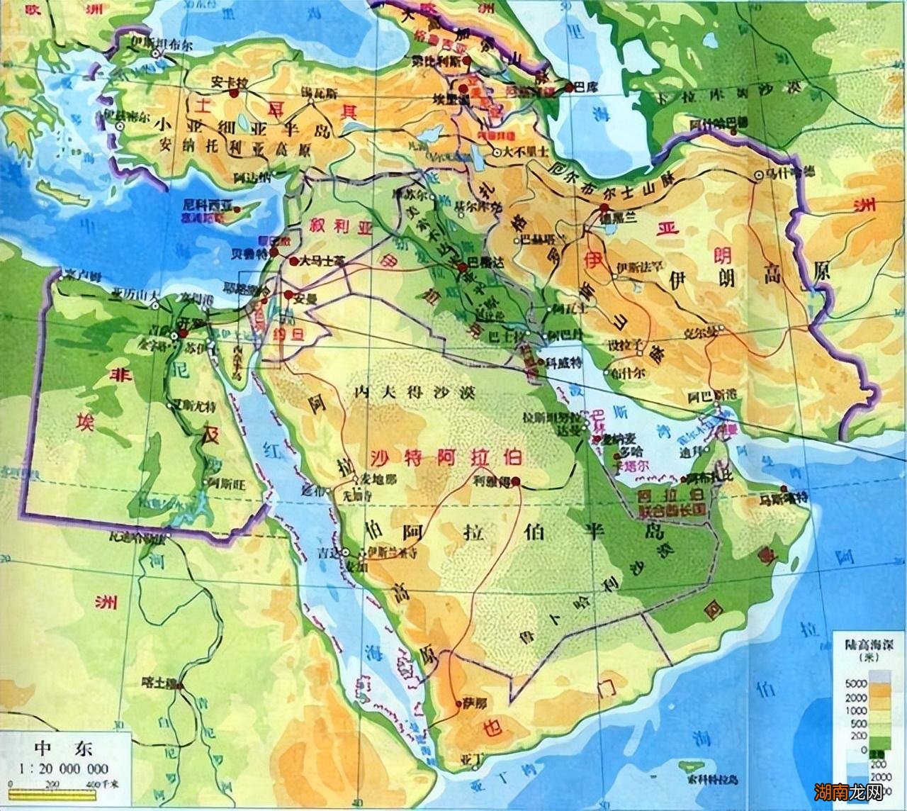 从世界地图来看伊朗的地理环境 伊朗地理位置如何