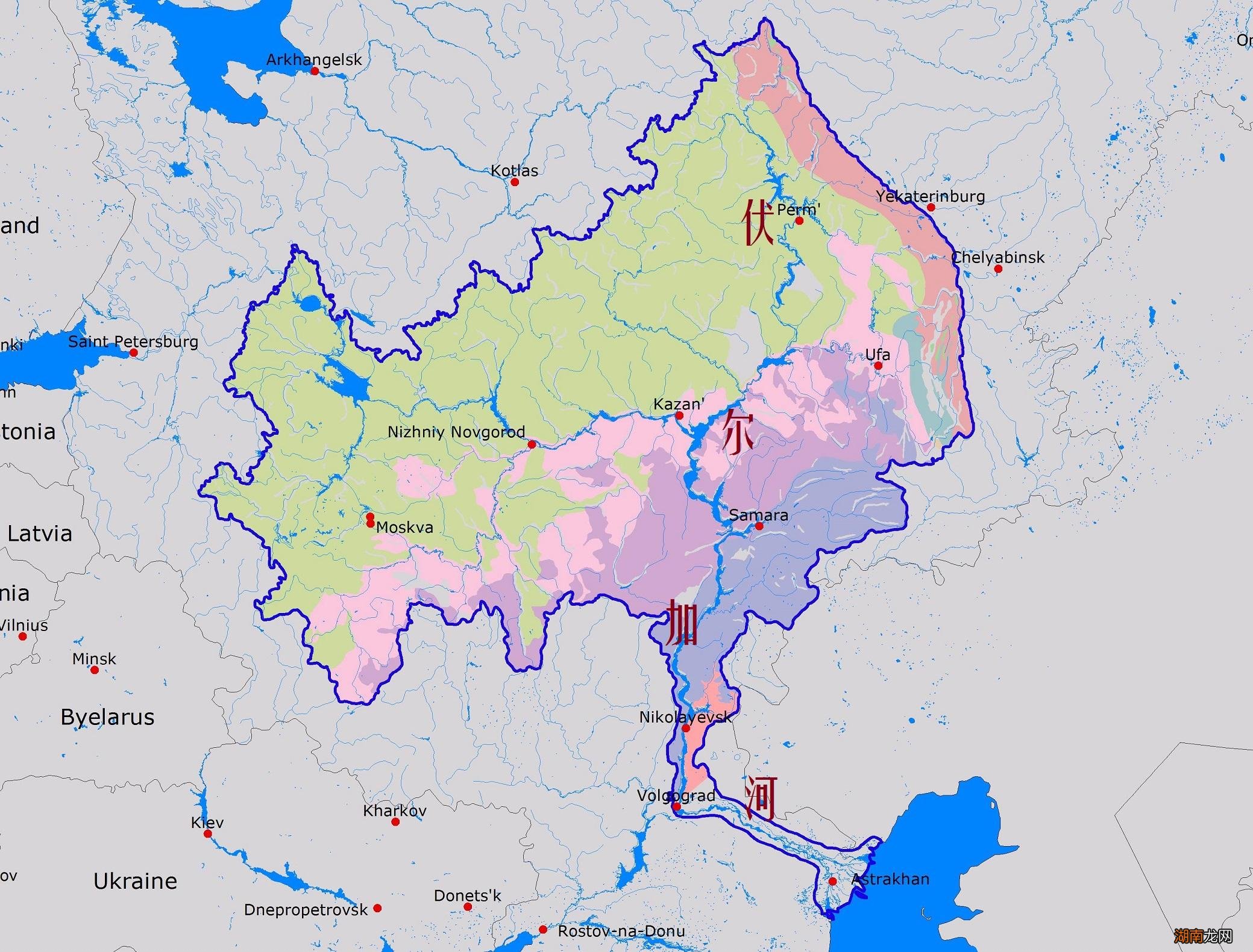 伏尔加河全长3692千米 世界最长的内流河是是哪条