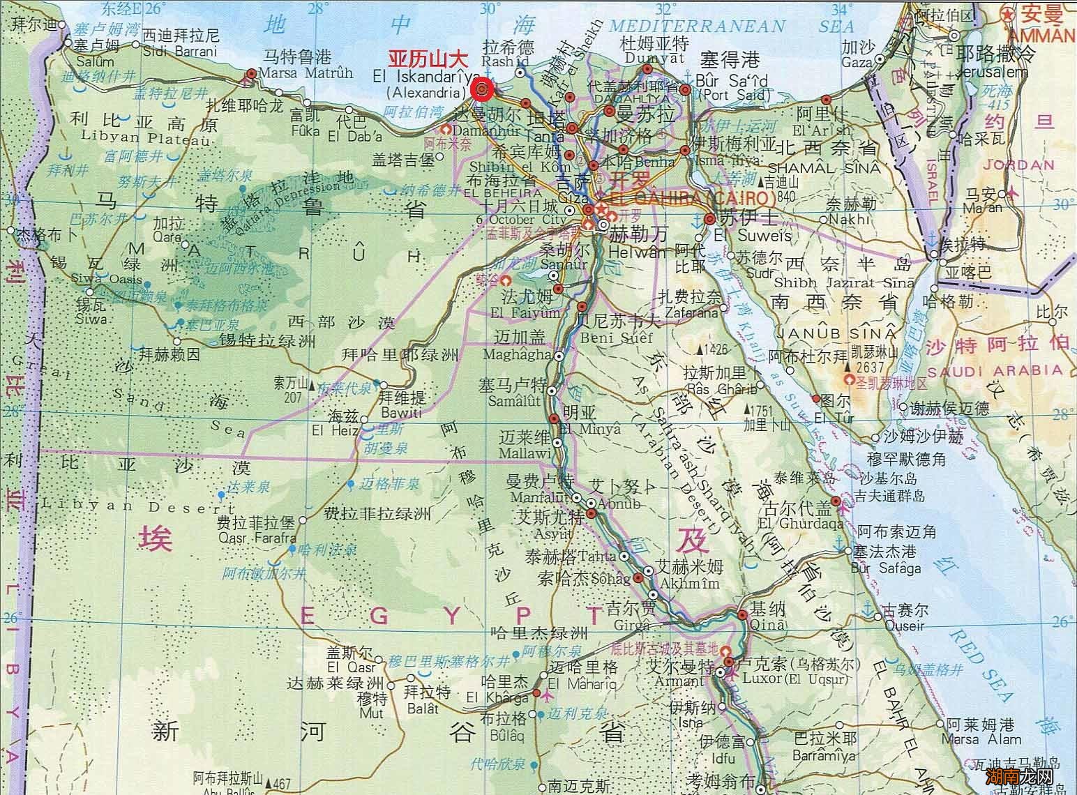 亚历山大港口地理位置图 亚历山大港口所在国家
