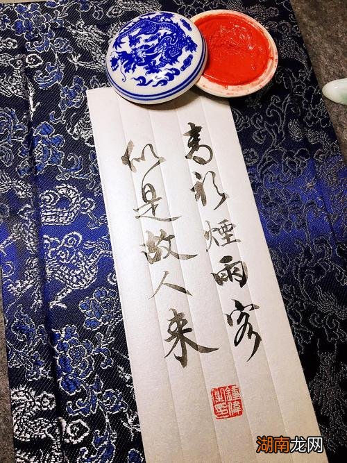 青衫烟雨客似是故人来什么意思