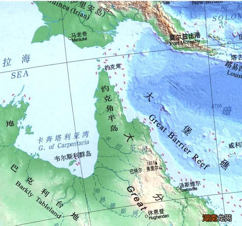 大堡礁位于澳大利亚东北部 大堡礁是哪个国家的地名