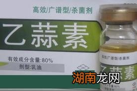 乙蒜素适用于哪些农作物 乙蒜素的作用和用途