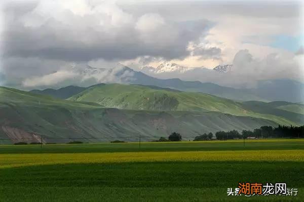 新疆的唐布拉百里画廊美景 唐布拉景区在什么地方