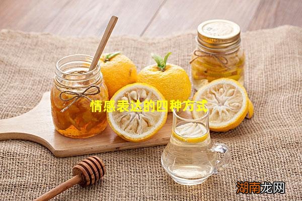 情感表达的四种方式