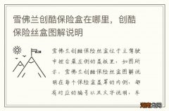 雪佛兰创酷保险盒在哪里，创酷保险丝盒图解说明