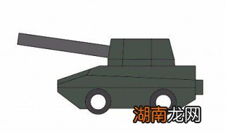 坦克怎么画 坦克简笔画教程