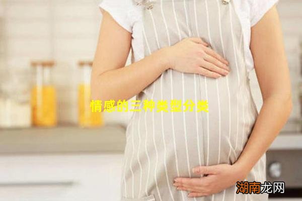 情感的三种类型分类