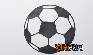 足球怎么画 足球简笔画教程