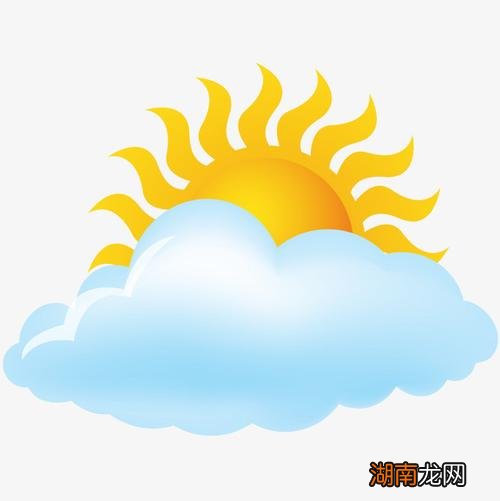 天气多云是有太阳还是没太阳的意思