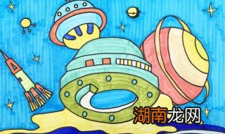 科技画怎么画 科技简笔画教程