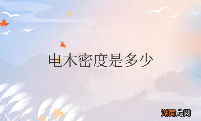 电木密度是多少立方毫米