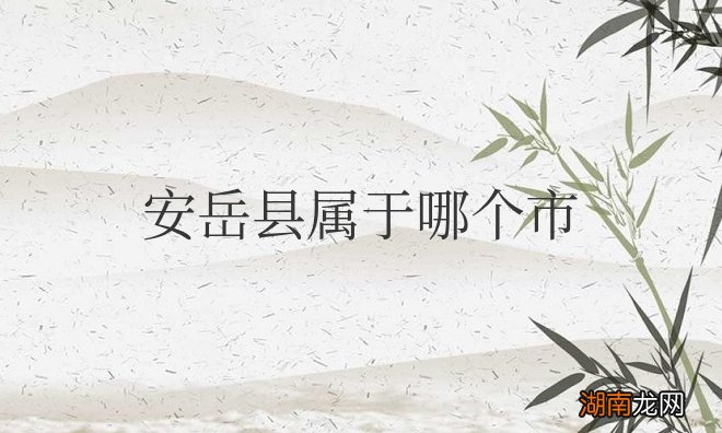 四川省资阳市安岳县特产 安岳县属于哪个市