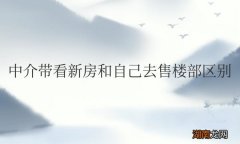 哪个便宜 中介带看新房和自己去售楼部区别