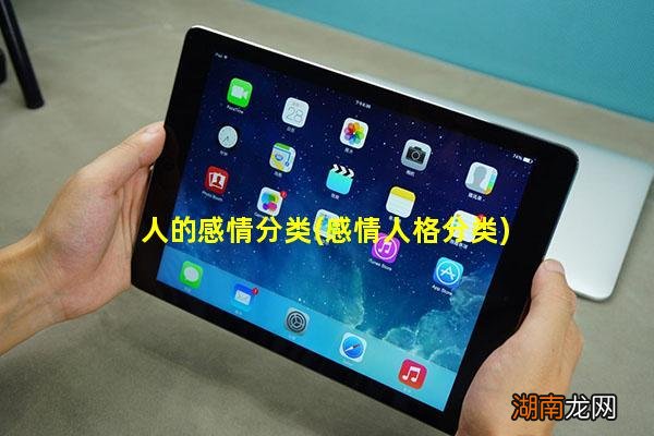 感情人格分类 人的感情分类