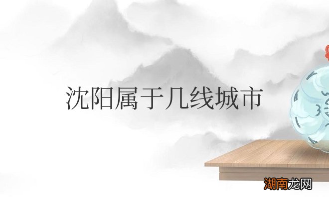 沈阳属于几线城市