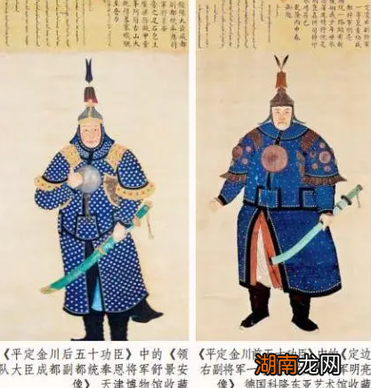 古代将军画像为什么都是大肚子 行军打仗不应该是高大壮硕的肌肉吗