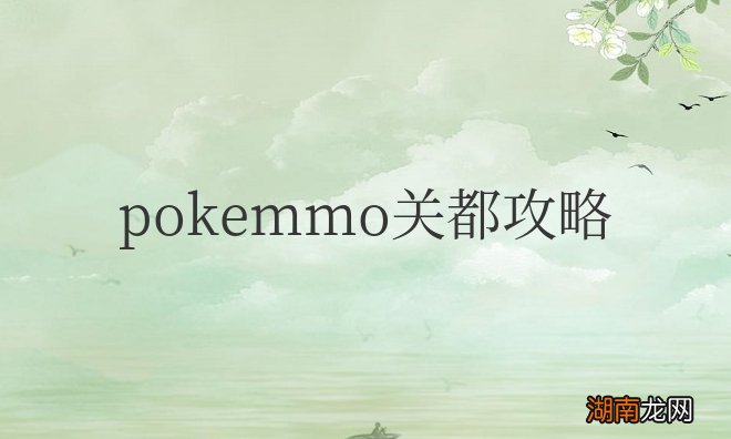 pokemmo关都攻略三周目