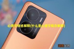 什么是心理学概念解释 心理学情感解释