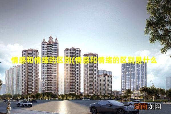 情感和情绪的区别是什么政治 情感和情绪的区别