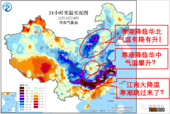 寒潮跳着走，湖南降温20度京津反而升温，冷空气演的是哪一出？