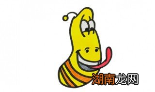 昆虫怎么画 爆笑虫子简笔画教程