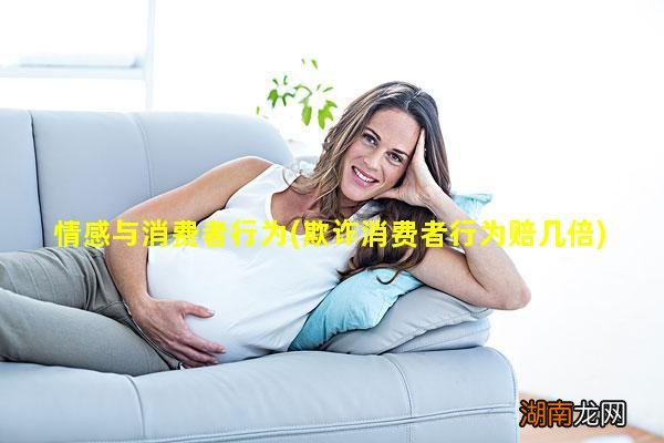 欺诈消费者行为赔几倍 情感与消费者行为