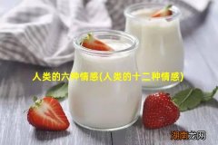 人类的十二种情感 人类的六种情感