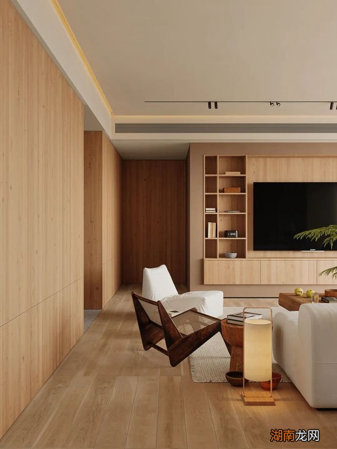 2套超治愈的木色小家，看着心暖暖的，很温馨！