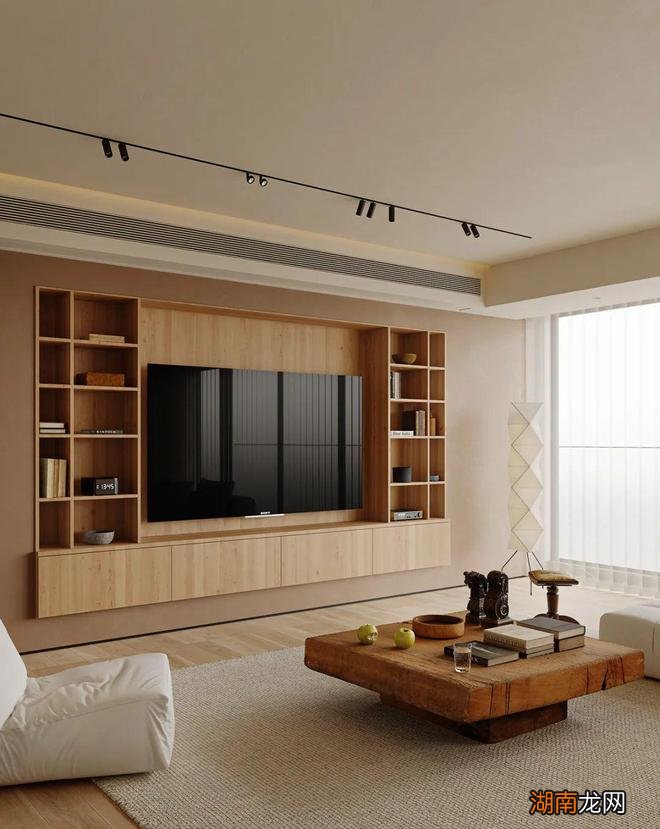 2套超治愈的木色小家，看着心暖暖的，很温馨！