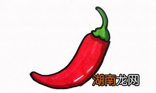 辣椒怎么画 辣椒简笔画教程