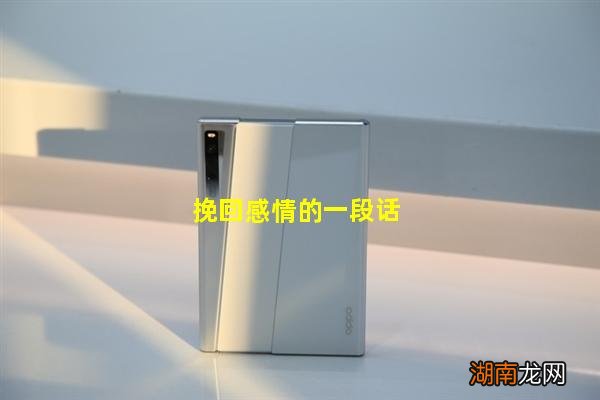 挽回感情的一段话