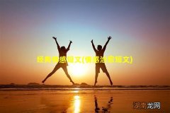 情感治愈短文 经典情感短文