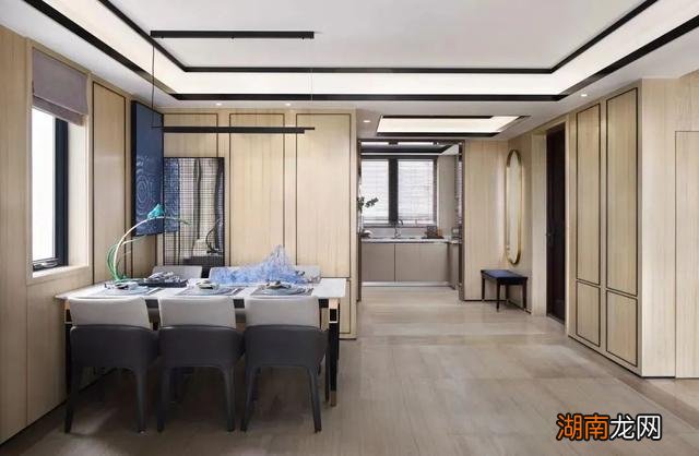 154㎡现代雅居，简洁端庄的设计，不乏舒适与档次