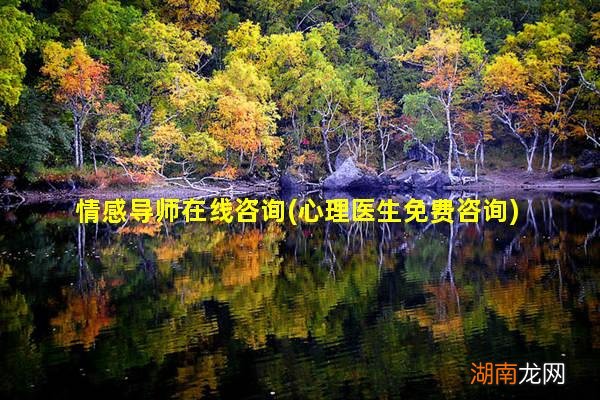 心理医生免费咨询 情感导师在线咨询