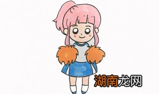 动漫怎么画 动漫少女简笔画教程