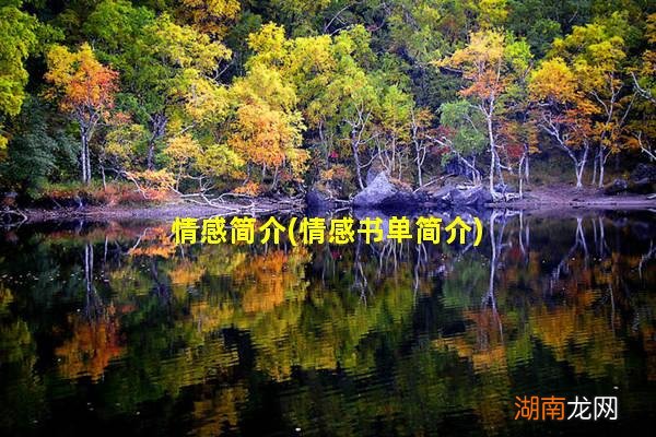 情感书单简介 情感简介