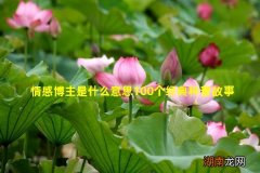 情感博主是什么意思100个经典科普故事