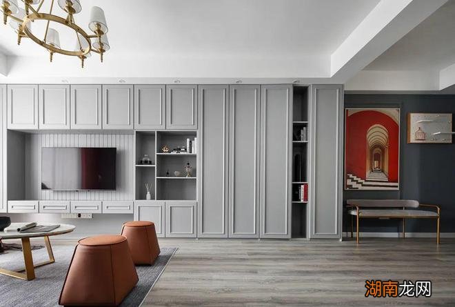 80㎡现代轻奢,优雅设计+高级配色,把刚需房也装出豪宅气质!