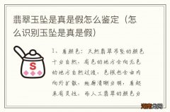 怎么识别玉坠是真是假 翡翠玉坠是真是假怎么鉴定
