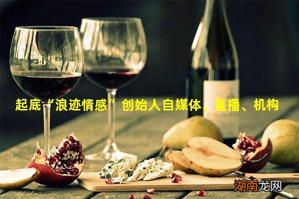 起底“浪迹情感”创始人自媒体、直播、机构培训多阵地布局 PUA 业务