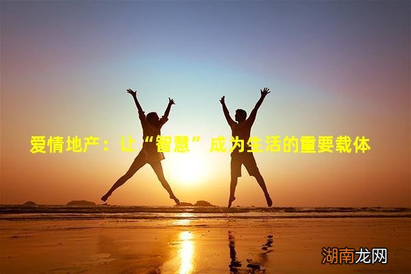 爱情地产：让“智慧”成为生活的重要载体