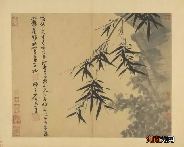 吴镇精通诗词书画墨竹成关键意象其实对它倾注了情感